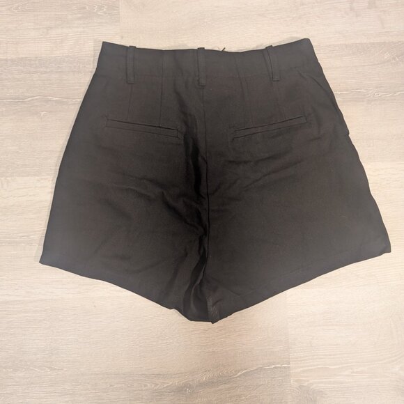 NWT Cider Black Tailored Shorts - Picture 3 of 6